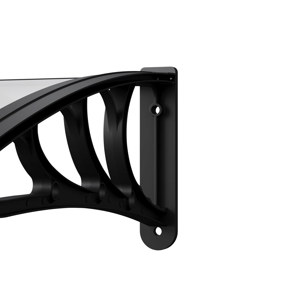 Outdoor Door Canopy Window Awning with Drainage Channel