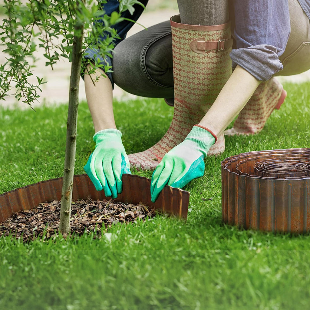 Corrugated Metal Garden Edging