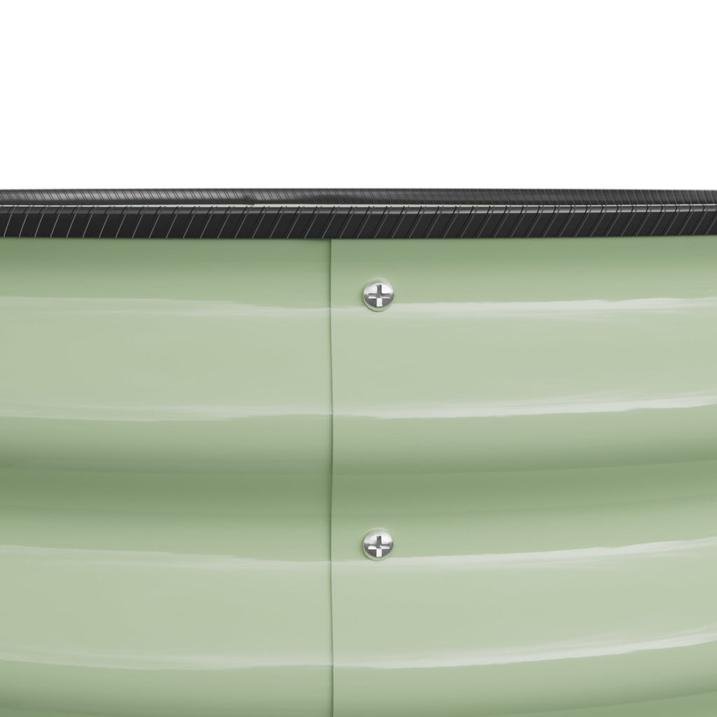 Round Metal Raised Garden Bed