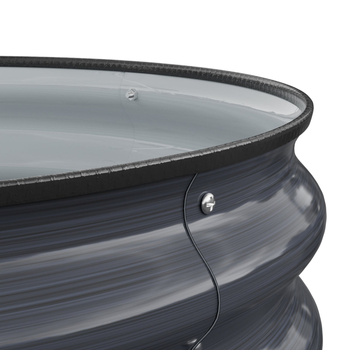 Round Metal Raised Garden Bed