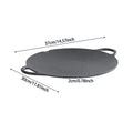 Pre-Seasoned Round Cast Iron Grill Pan