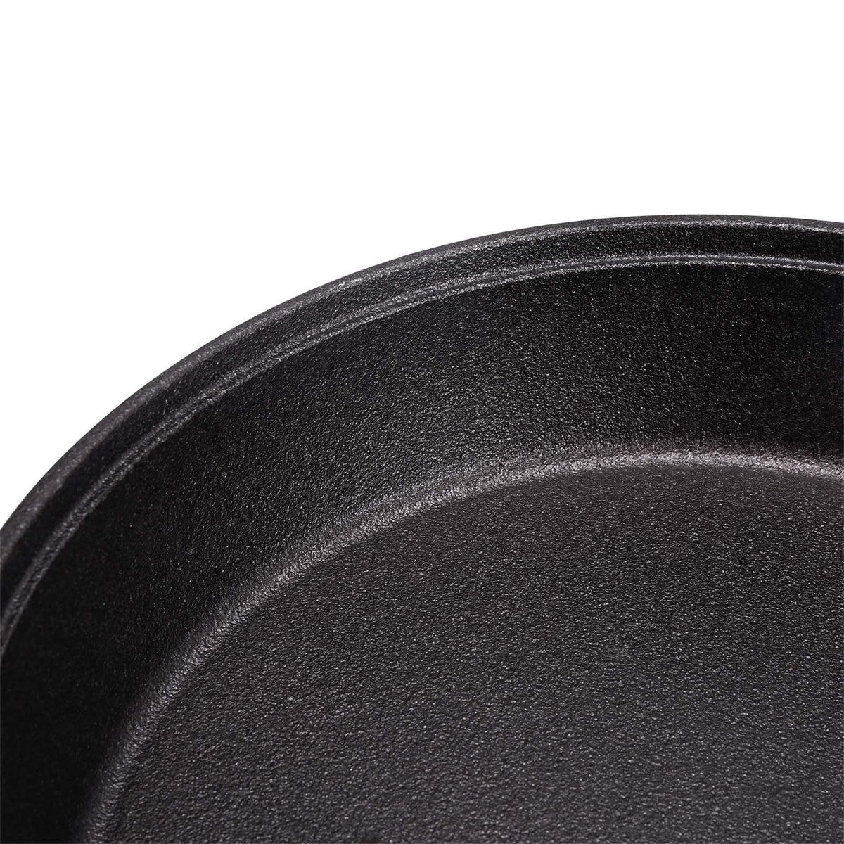 Deep Pre-Seasoned Cast Iron Skillet with Dual Handles