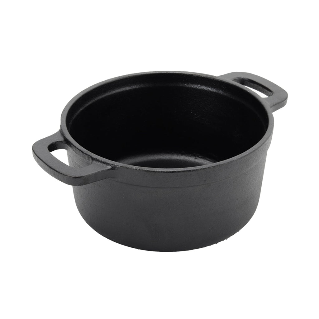 1L Pre-Seasoned Cast Iron Dutch Oven with Lid