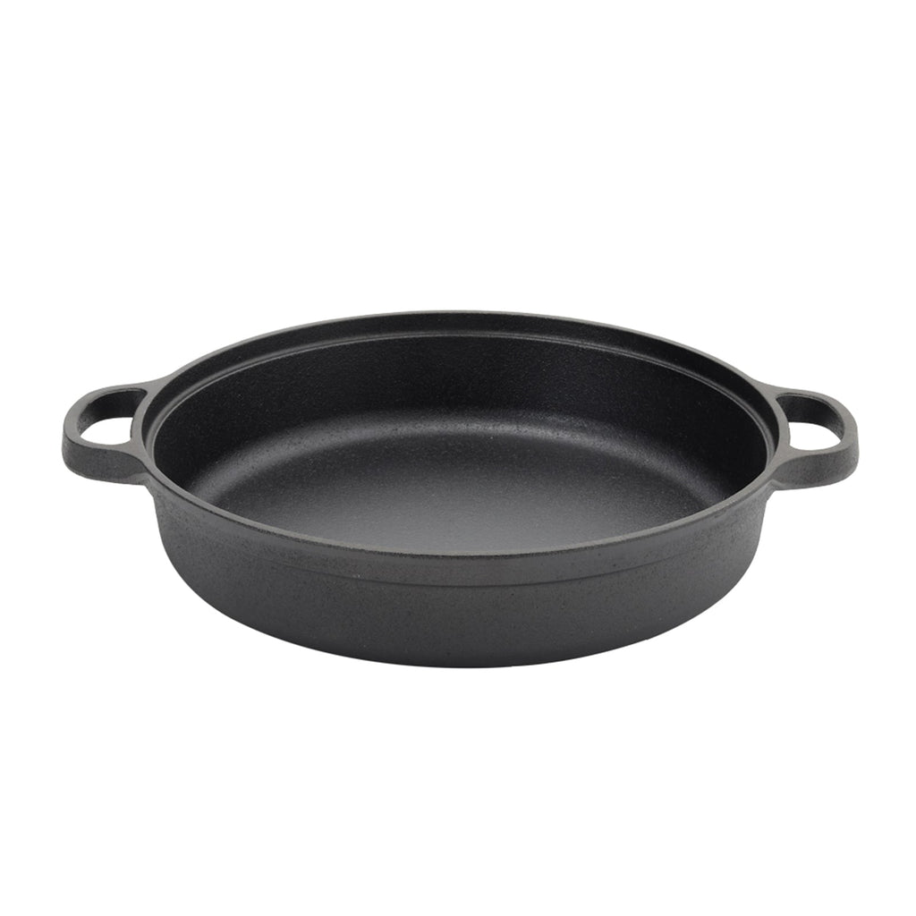 Pre-Seasoned Cast Iron Skillet with Dual Handles