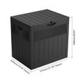 126L Waterproof Plastic Storage Box with a Padlock