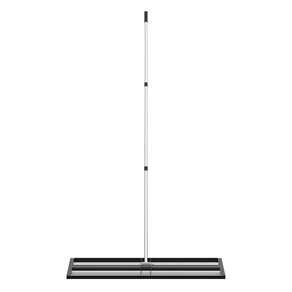 43CM/76CM/114CM Garden Lawn Levelling Rake with 198CM/213CM Extended Handle Length