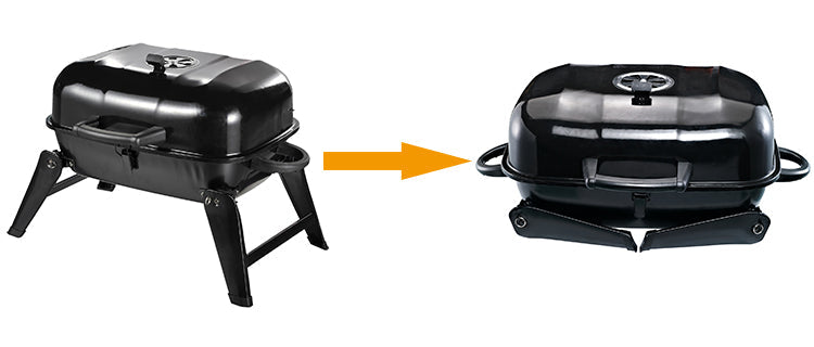 Portable Charcoal Grill BBQ for Outdoor Patio