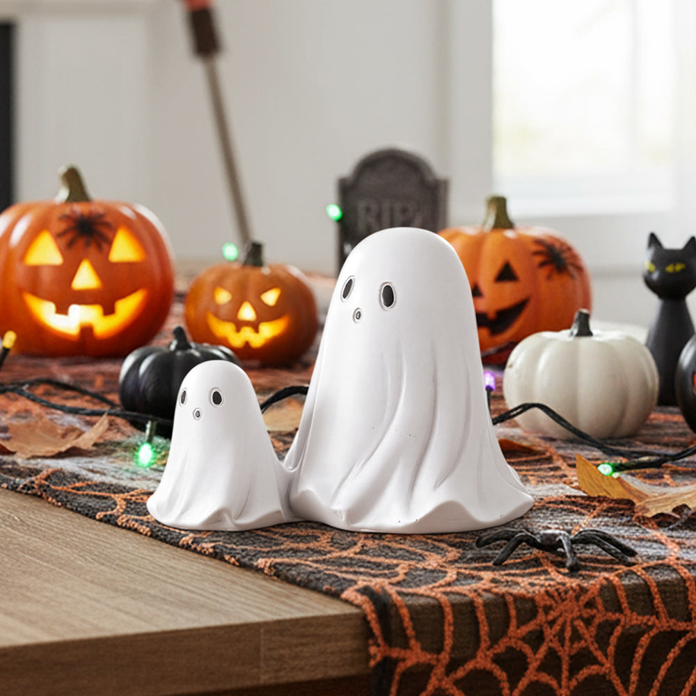 Funny Halloween Ghost Statue Ornament