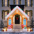 8.7FT Blow-up Christmas Archway Inflatable Decoration with Built-in LED Lights