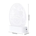 3D Halloween Acrylic Light-Up Decoration