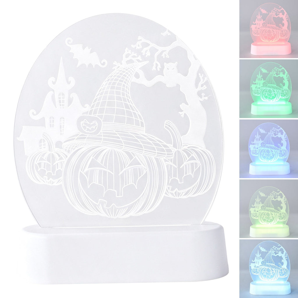 3D Halloween Acrylic Light-Up Decoration