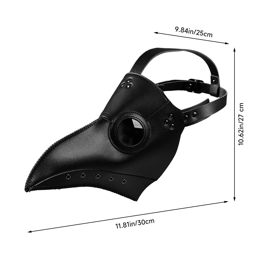 Halloween Cosplay Plague Doctor Mask