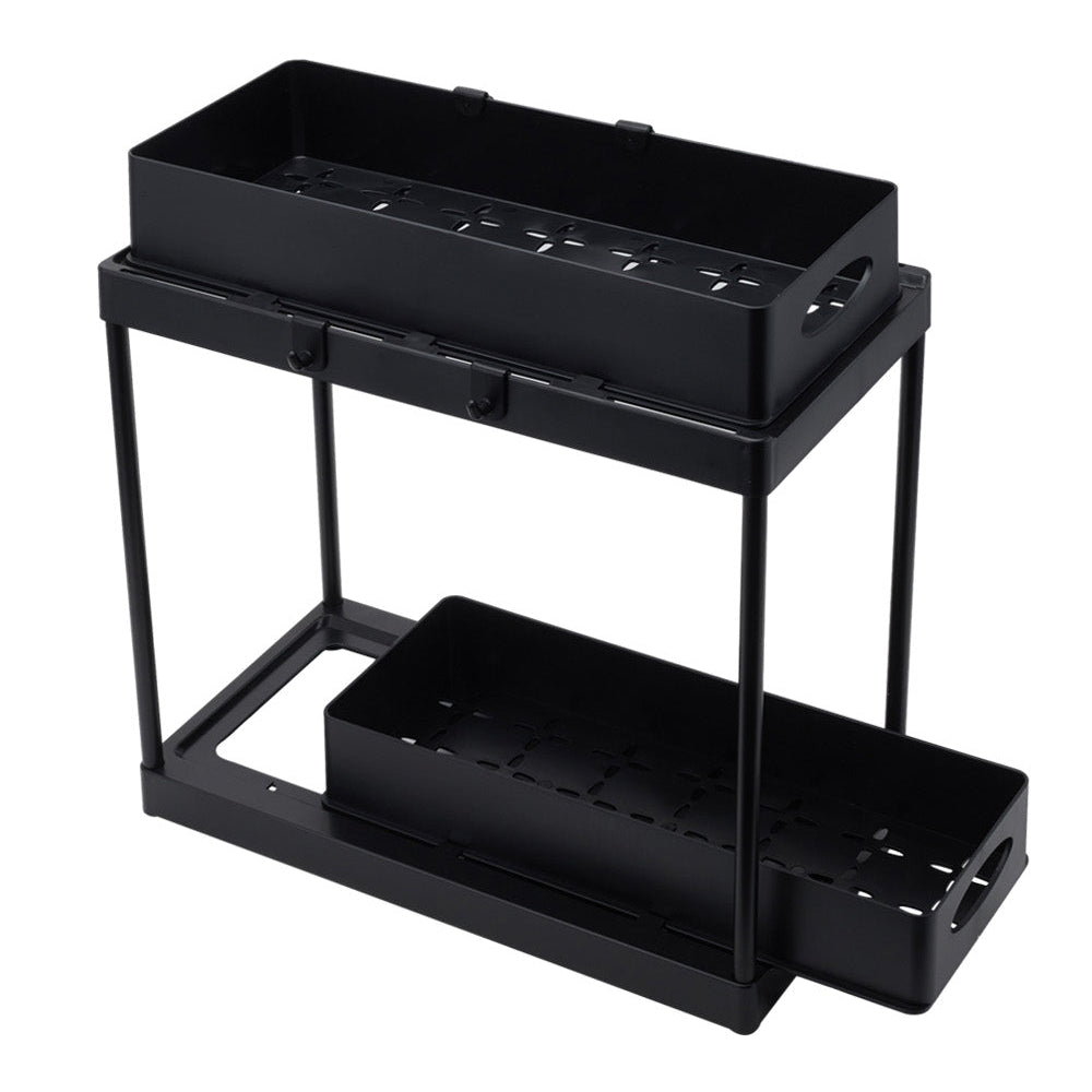2-Tier Under Sink Pull Out Storage Organizer