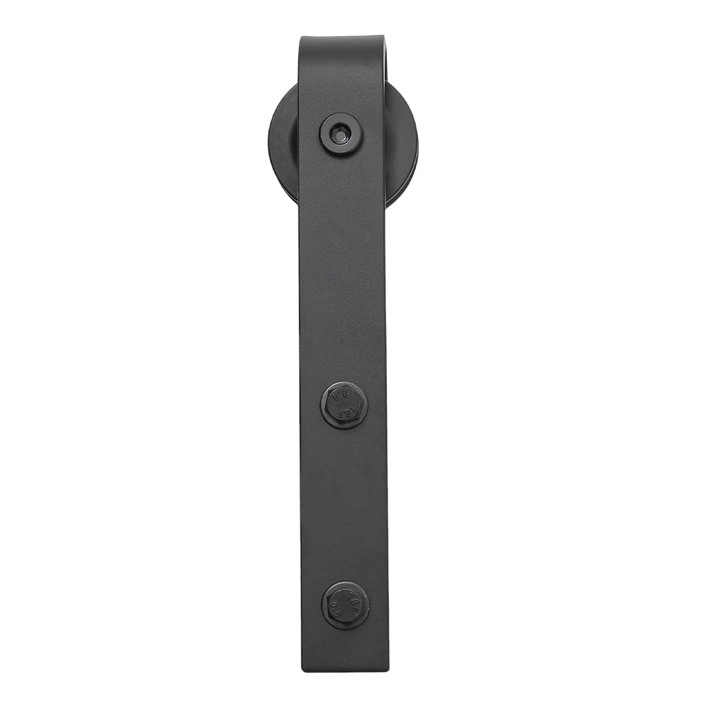 Rustic J Shaped Barn Door Hardware Kit