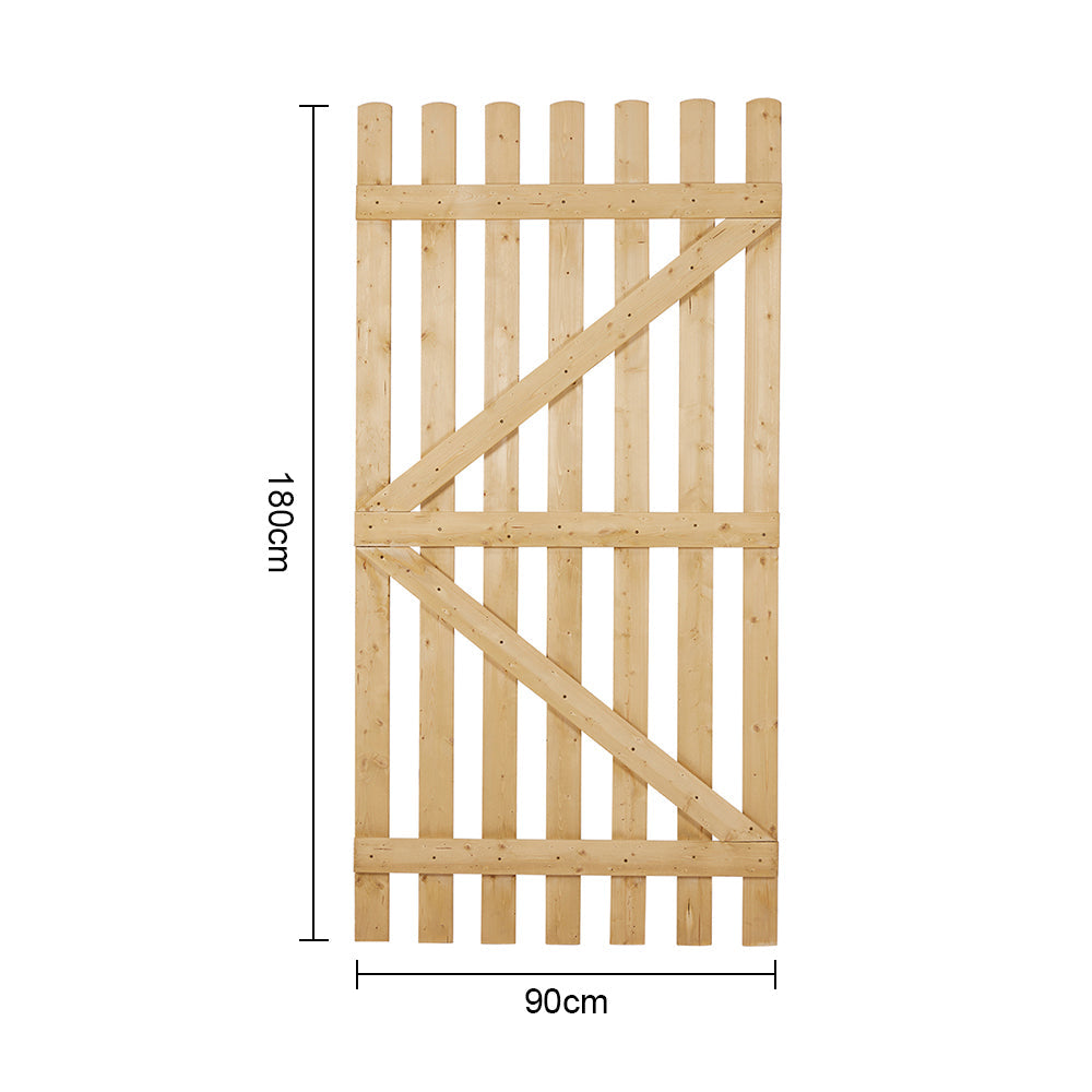 90CM Wide Wooden Garden Gate