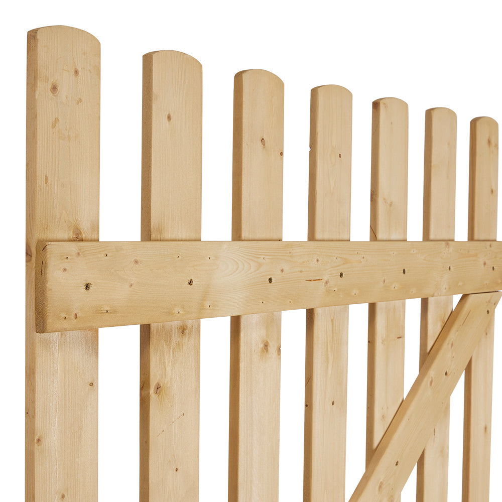 90CM Wide Wooden Garden Gate