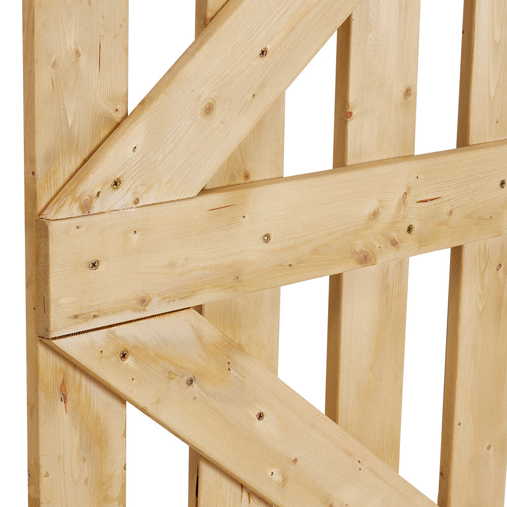 90CM Wide Wooden Garden Gate