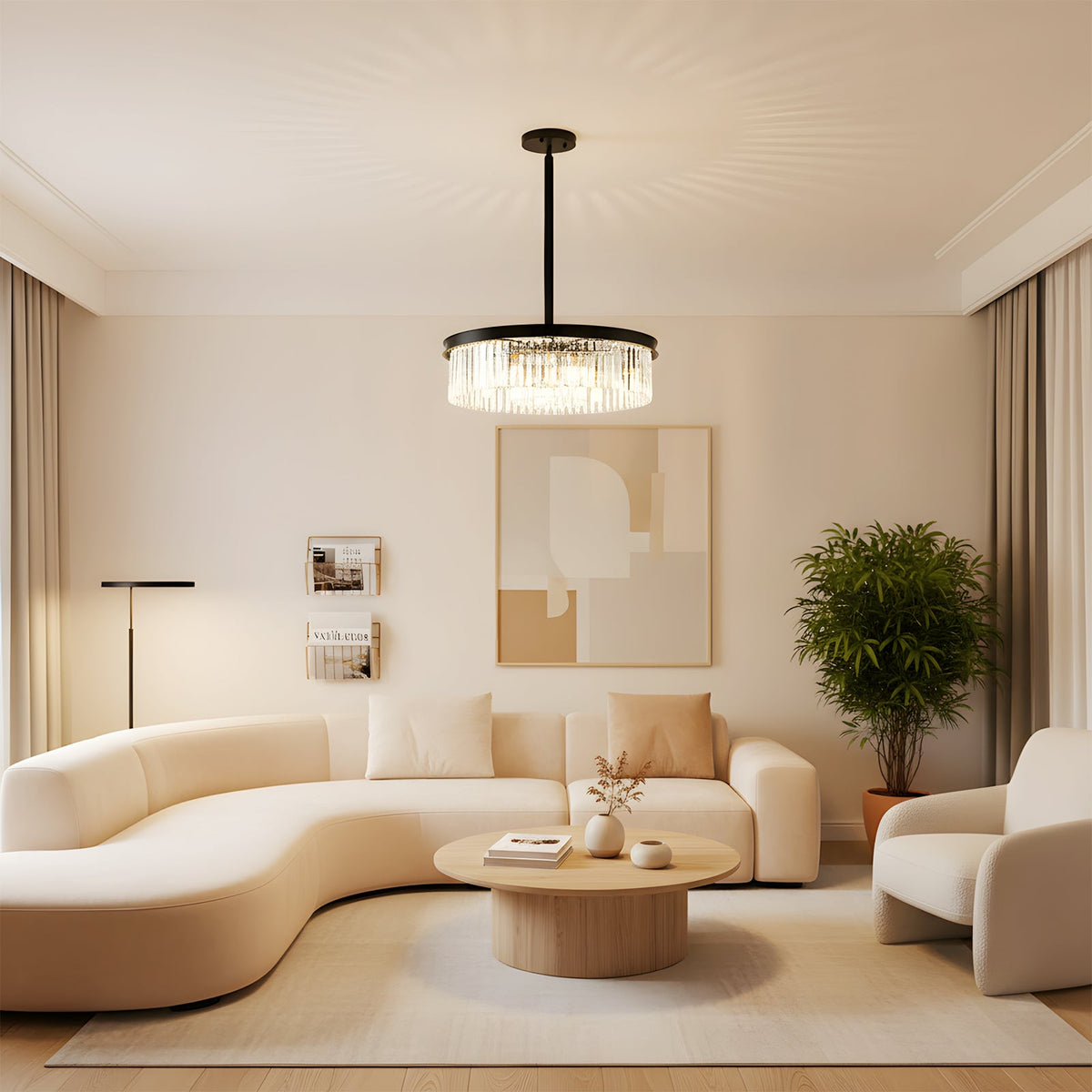 6-Light E14 Modern Pendant Light
