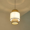 Artisanal Rattan Pendant Light