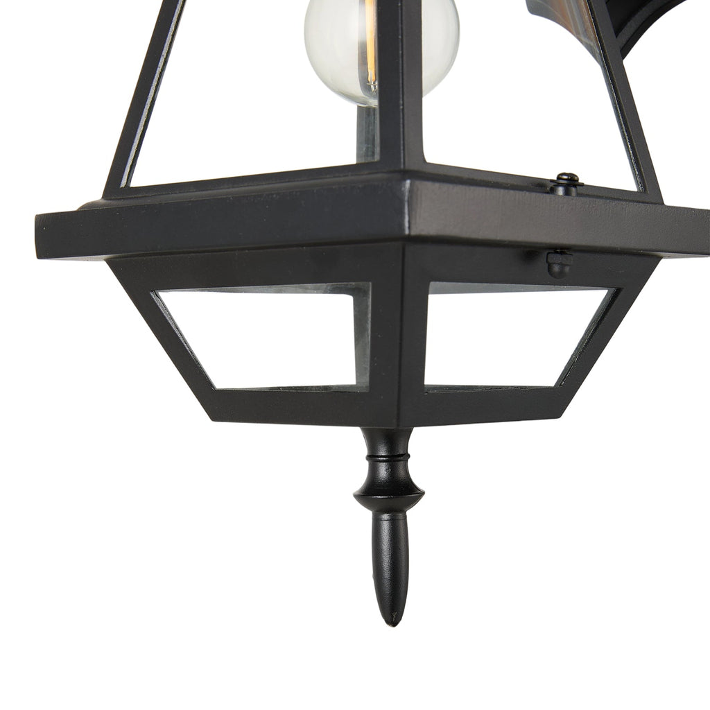 Black IP65 Weatherproof Outdoor Wall Light