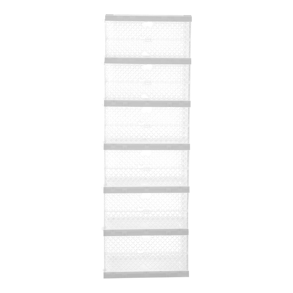 6-Tier Foldable Angel White Shoes Box