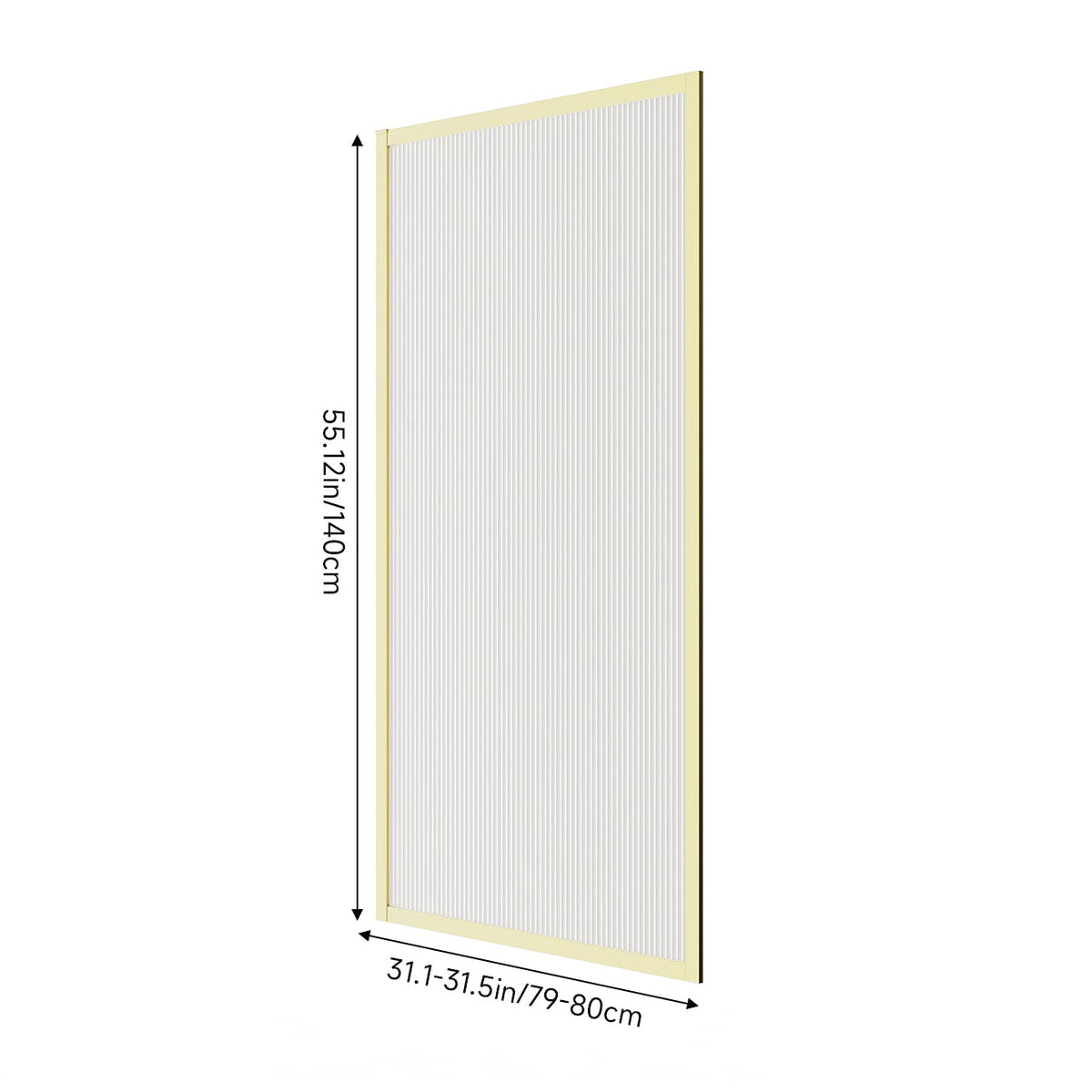 Fixed Framed Over Bath Shower Screen