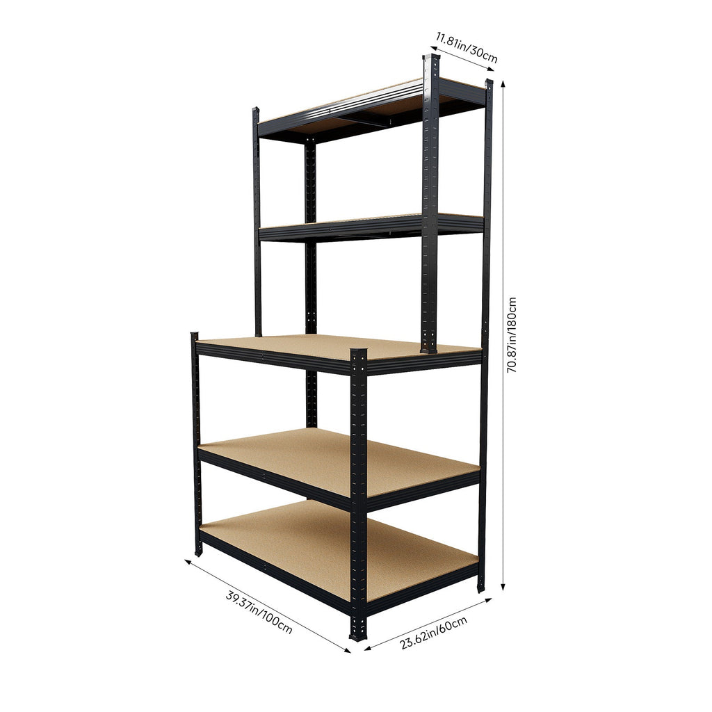 5-Tier Adjustable Storage Shelf Rack