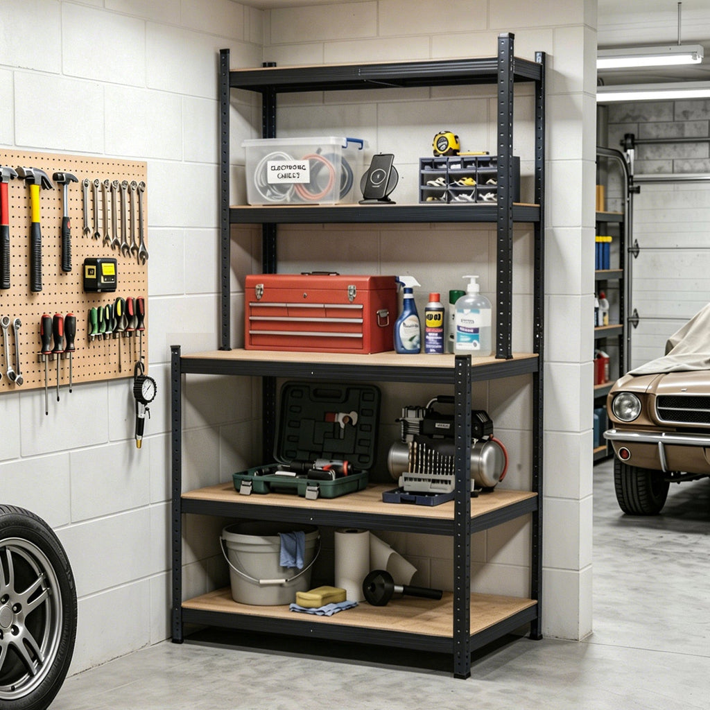 5-Tier Adjustable Storage Shelf Rack