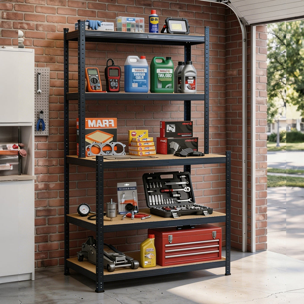 5-Tier Adjustable Storage Shelf Rack