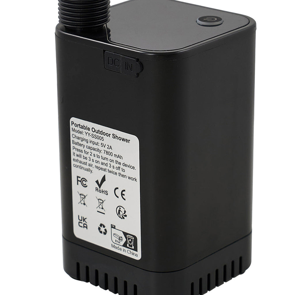 Rechargeable Shower Pump With LED Display