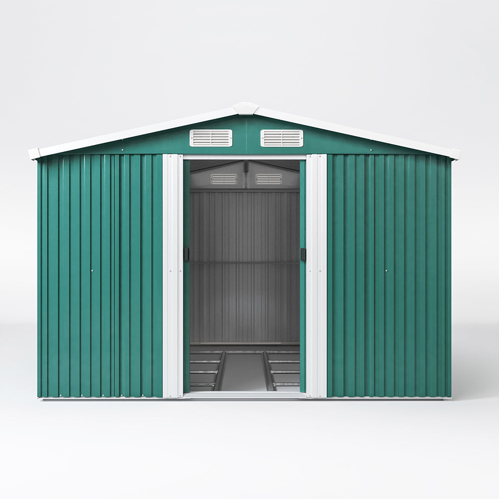 Steel Garden Storage Shed with Apex Roof
