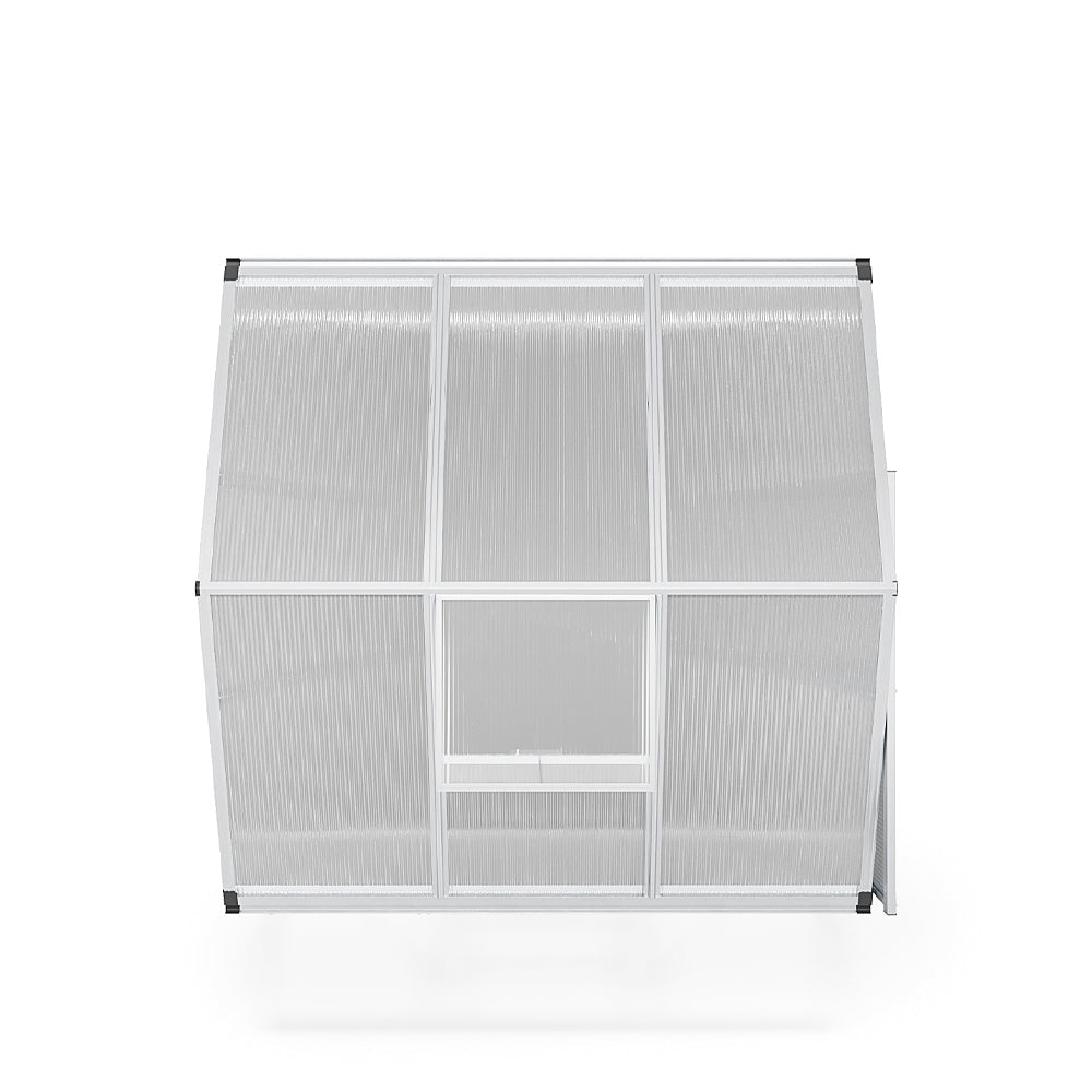 White Framed Garden Greenhouse without Base Frame