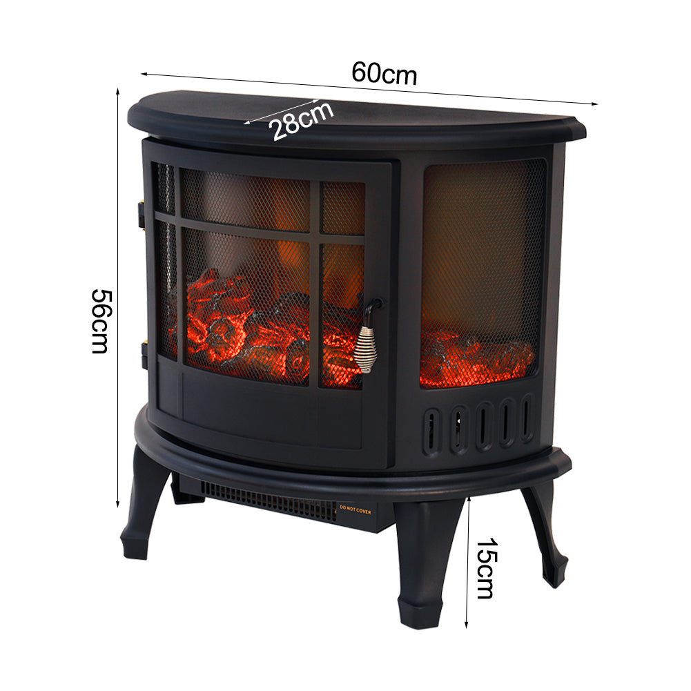 1800W Electric Fireplace Heater