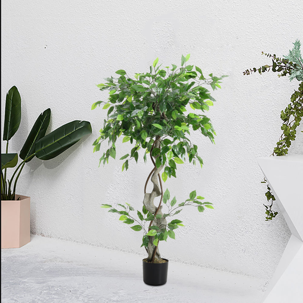 120cm Faux Banyan Tree for Indoor Outdoor Decor