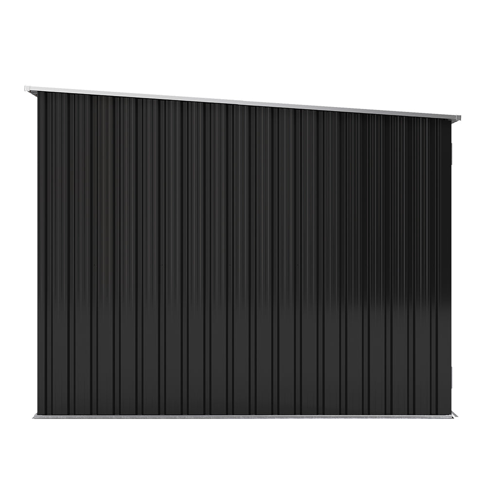 195CM Wide Steel Garden Shed For 4 Bicycles