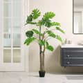 Artificial Monstera Deliciosa Tree in Pot for Decoration