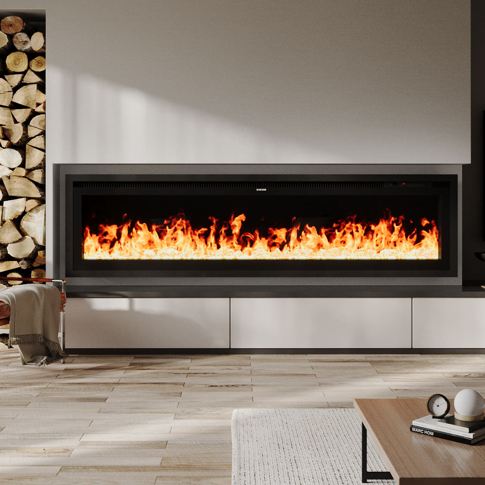 186cm Electric Fireplace with Remote Control
