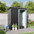 5 x 3 ft Metal Garden Storage Shed with Pent Roof