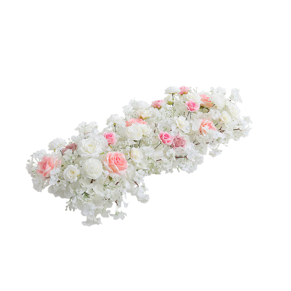 Artificial Cherry Blossoms Roses Row