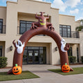 Arch Ghost Pumpkins Halloween Inflatable