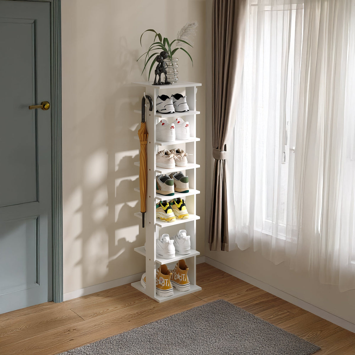 8-Tier Shoe Rack for Entryway