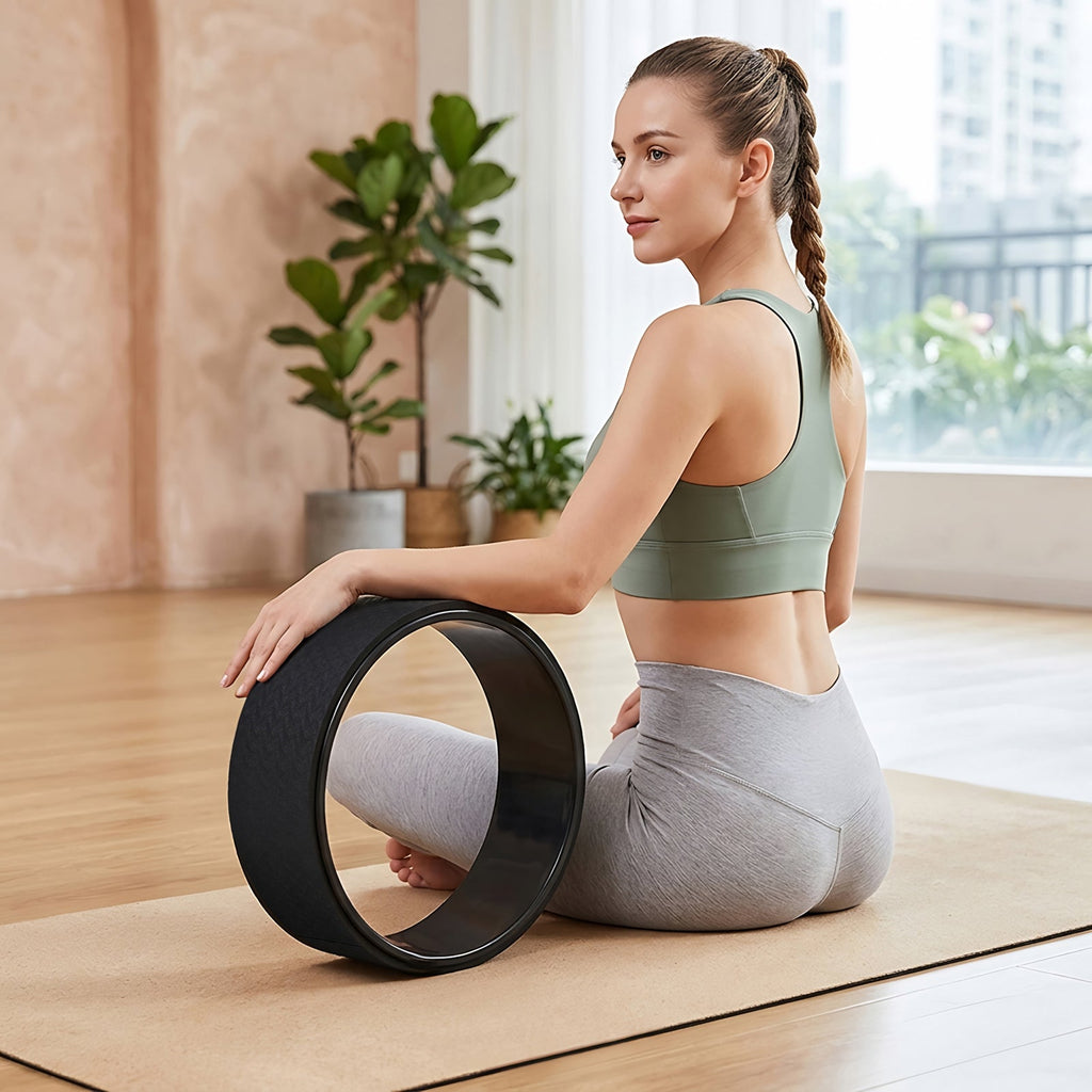 TPE Yoga Wheel with PP Inner Core
