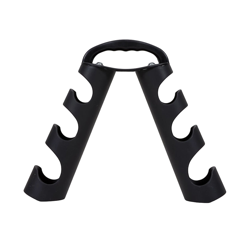 Portable 6‑Piece Dumbbell Set with Rotating Stand