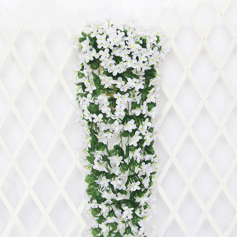 Decorative Wall Hanging Artificial Violet Vine Plant