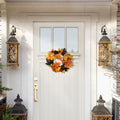 Realistic Halloween Decoration Wreath with LED Lights