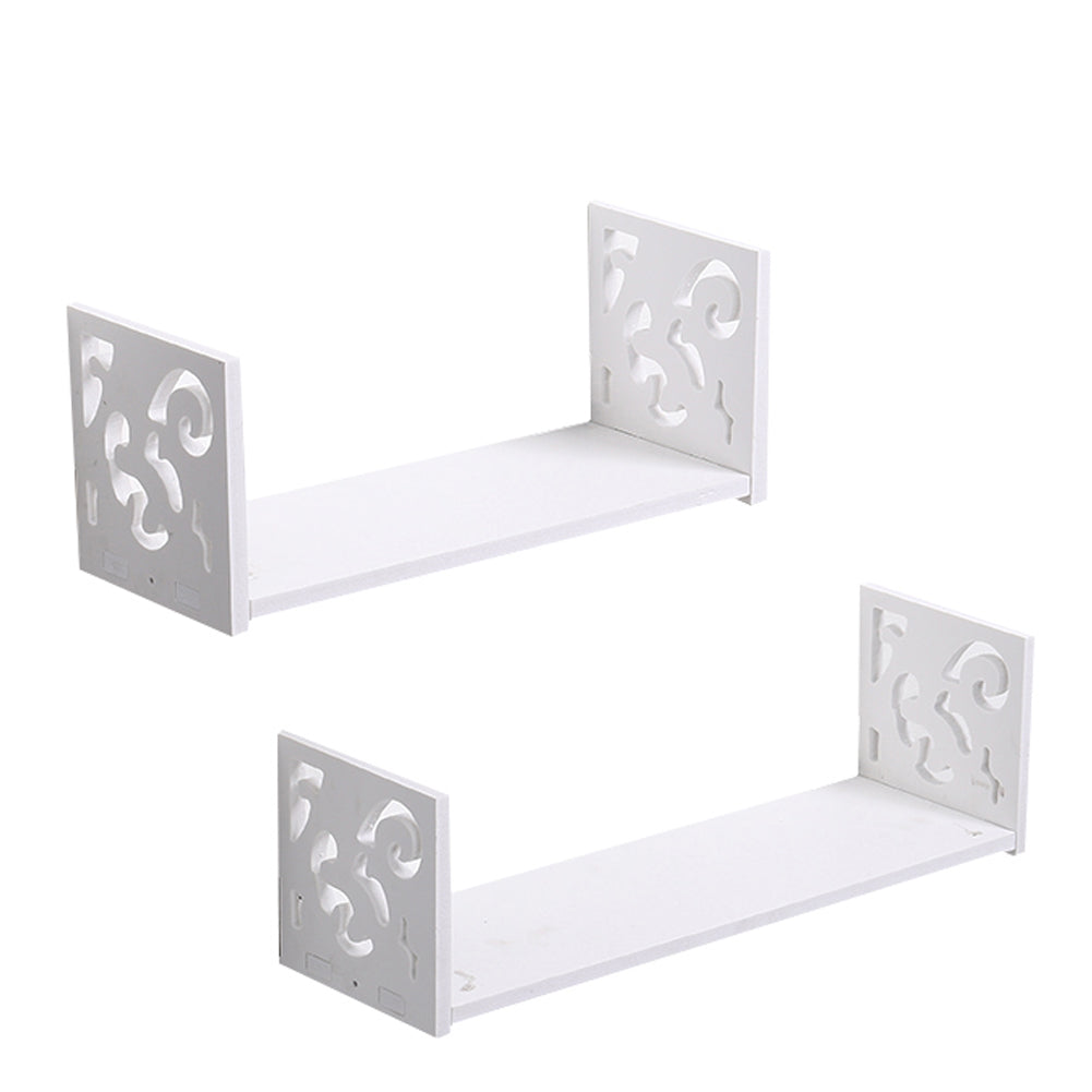 Modern Set of 2 U-Shaped Wall Floating Shelves