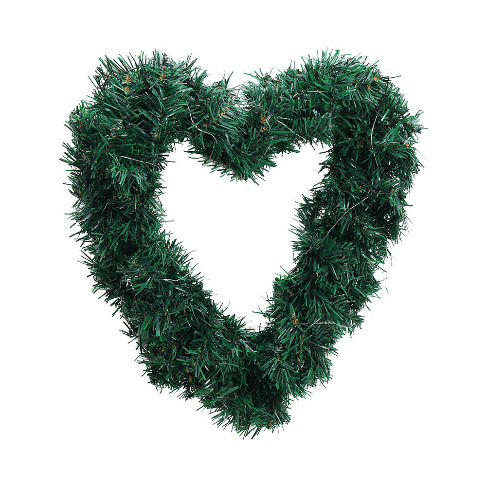 Artificial Heart-shaped Door Hanging Garland Wedding Decoration