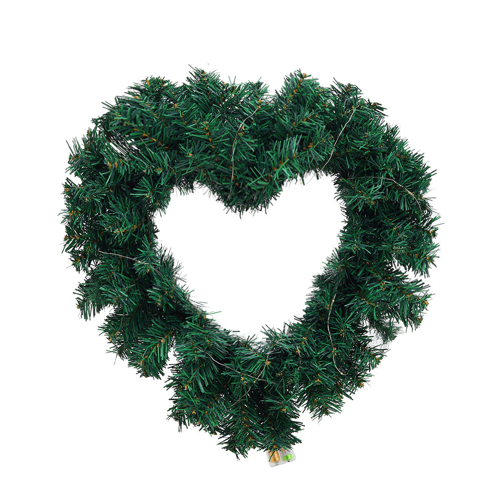 Artificial Heart-shaped Door Hanging Garland Wedding Decoration
