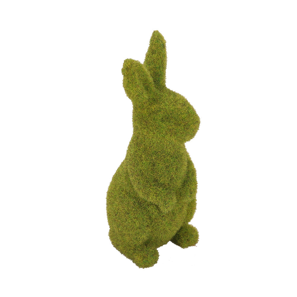 Moss Standing Bunny Rabbit Easter Garden Home Decoration
