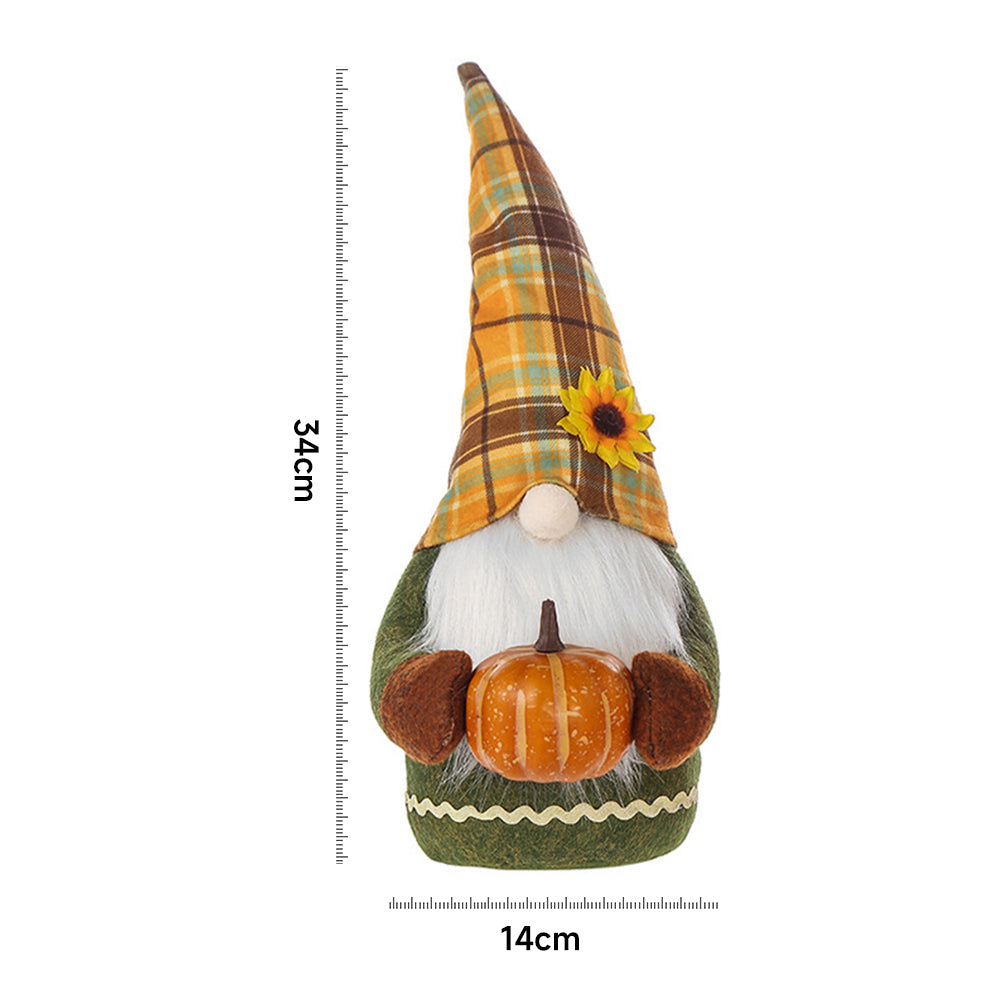Handmade Autumn Harvest Gnome Decoration
